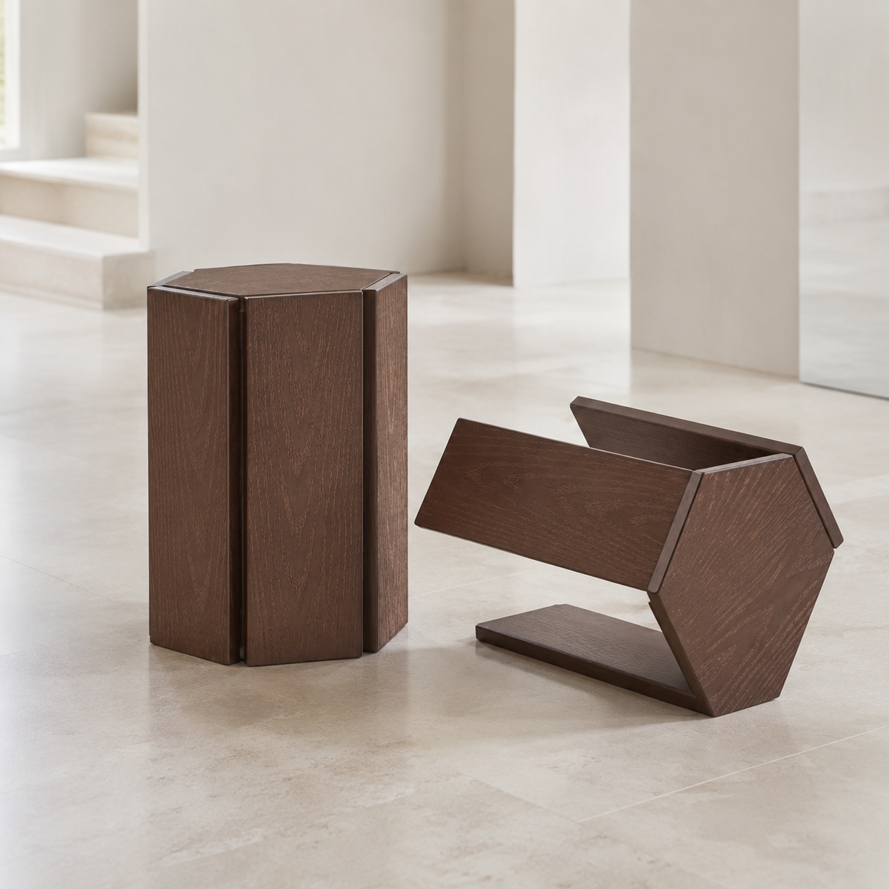 Hexa Stool (Stacking Set)