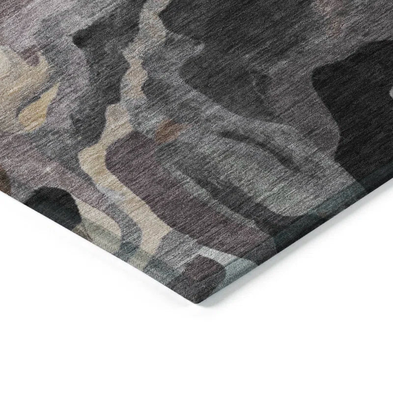 Machine Washable Indoor/Outdoor Colman ACN2162 Modern Rug