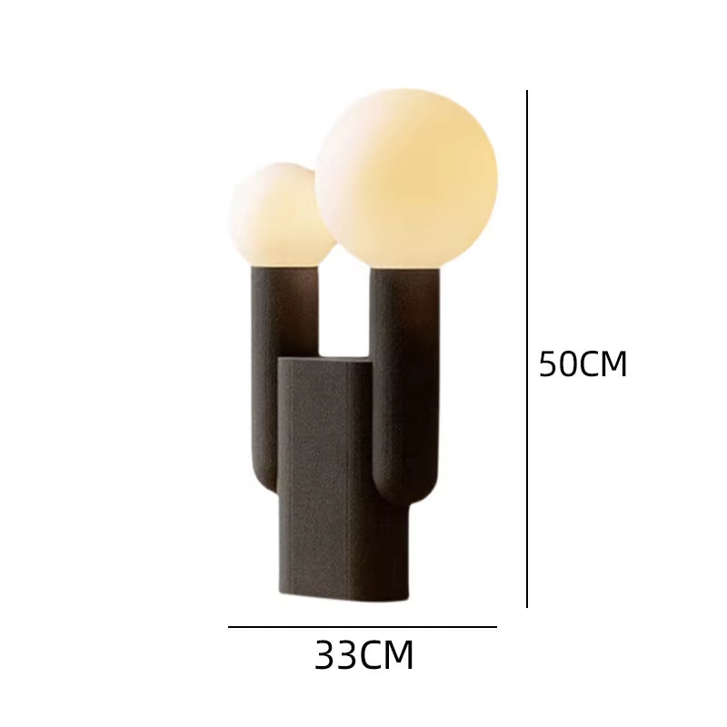 Nordic Modern Design Desk Lamp with White Glass Shade LED Light Touch Control AC Powered-3-Year Warranty for Living Room Bedroom