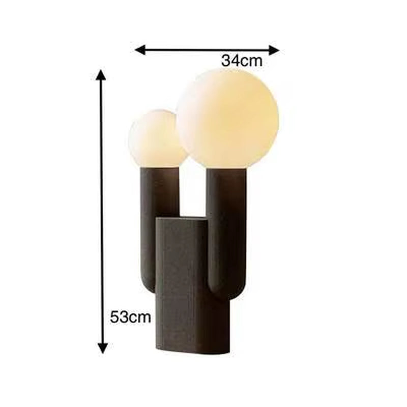Nordic Modern Design Desk Lamp with White Glass Shade LED Light Touch Control AC Powered-3-Year Warranty for Living Room Bedroom